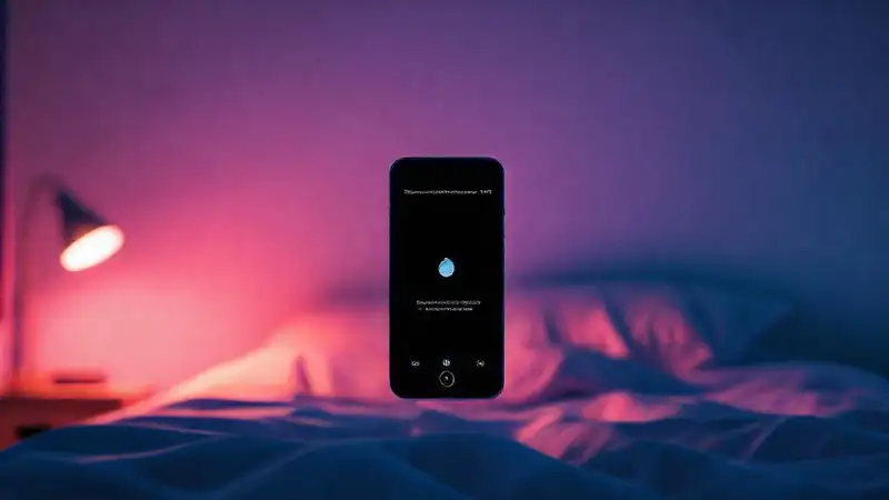 El teléfono vibrante interrumpe la calma