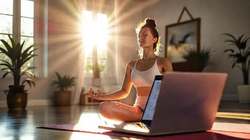 Estudio de yoga: crecimiento profesional y paz