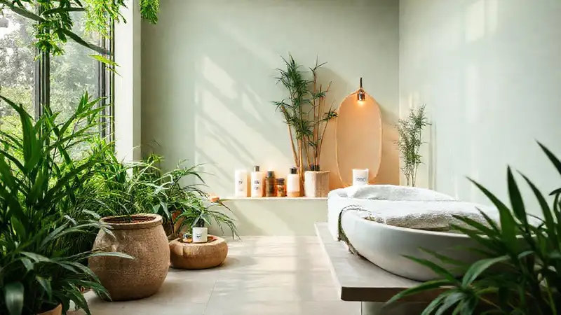 Un spa natural y tranquilo