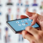Un smartphone ofrece experiencia táctil visual