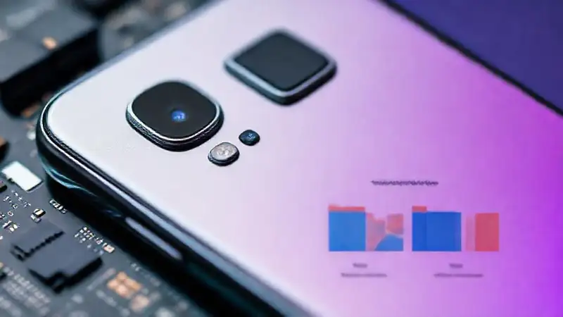 Smartphone técnico revela texturas y contrastes