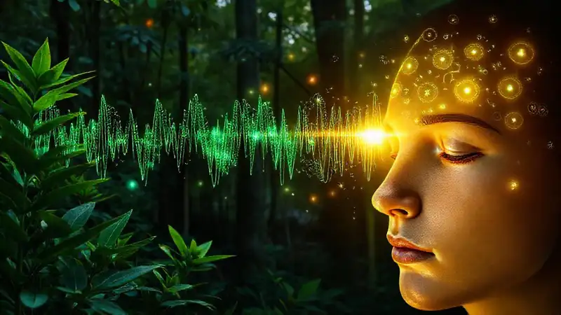 Ondas cerebrales muestran energía natural serena